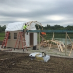 12x30 Barn with covered  picnic area Waterford WI